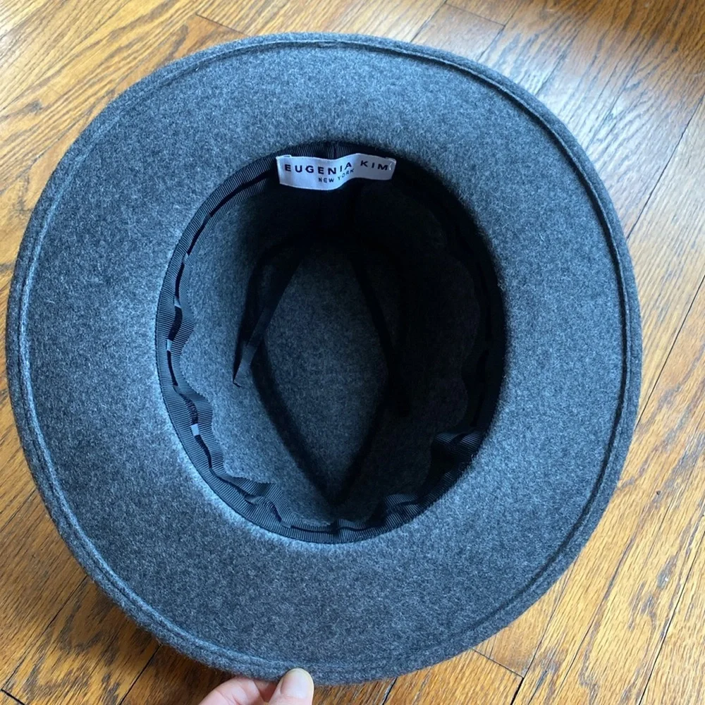 Eugenia Kim Gray Wool Blaine Fedora Hat